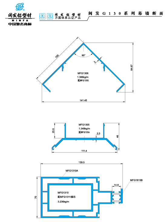 hb火博G130系列（穿条式） Series G130