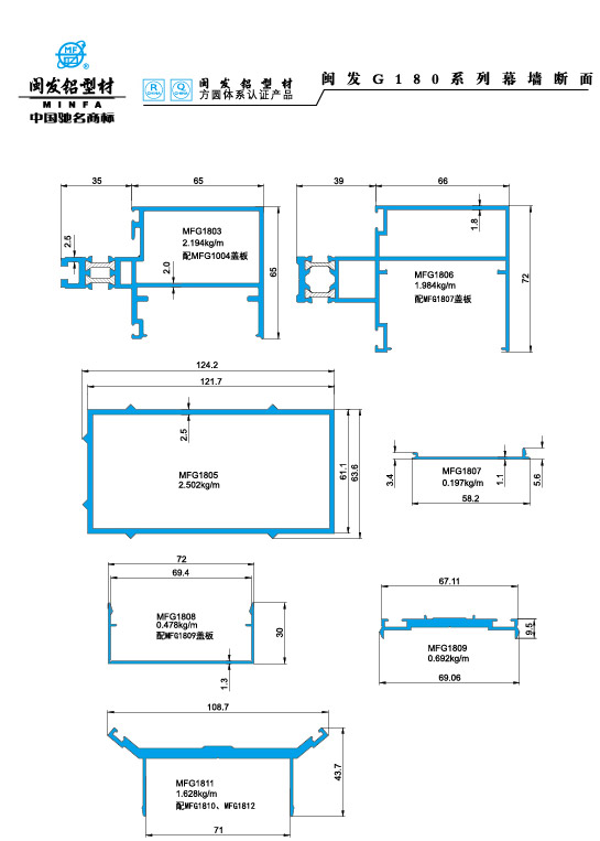 hb火博G180系列（穿条式） Series G180