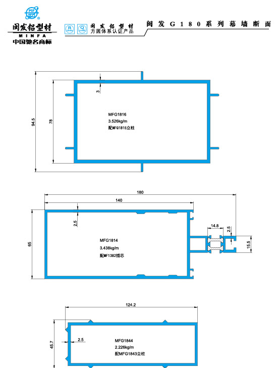 hb火博G180系列（穿条式） Series G180