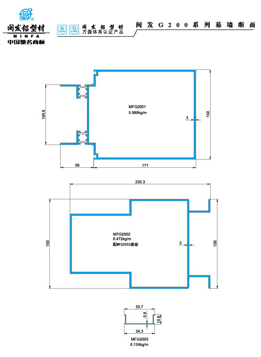 hb火博G200系列（穿条式） Series G200