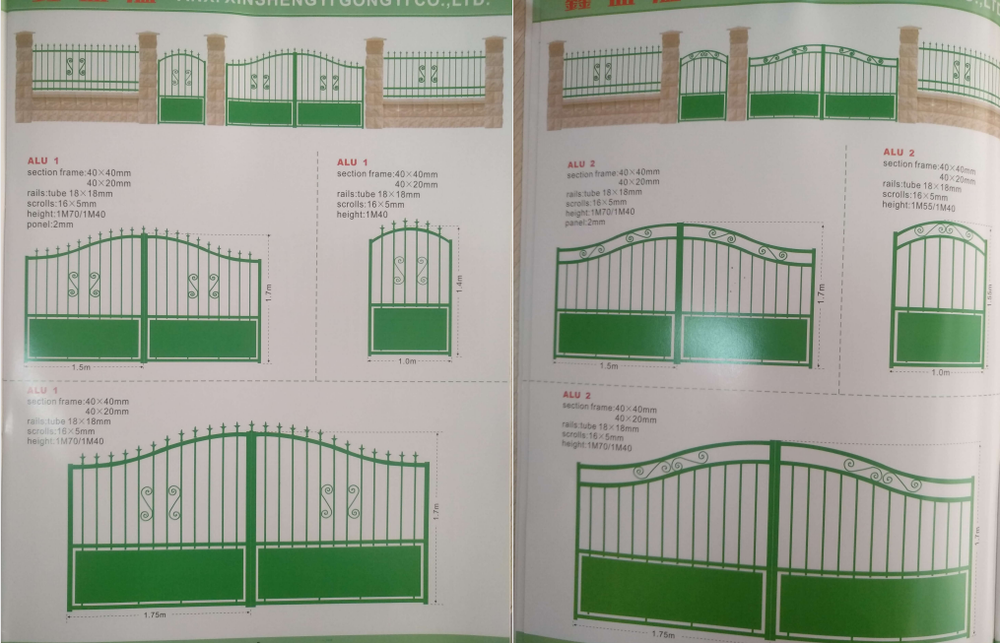 栏杆 Aluminum fence (2)