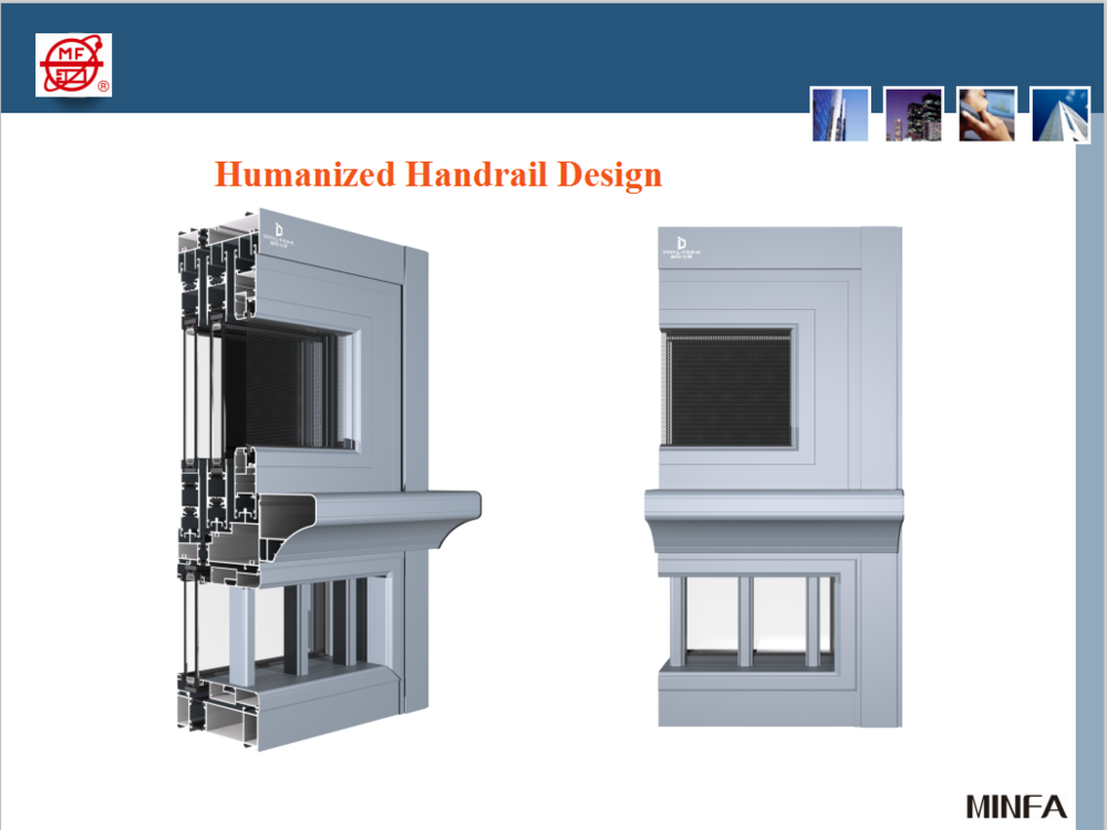 Humanized handrail design &nbsp;人性化的扶手设计