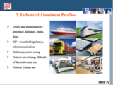 工业材产品范畴  Industrial Aluminum profiles 